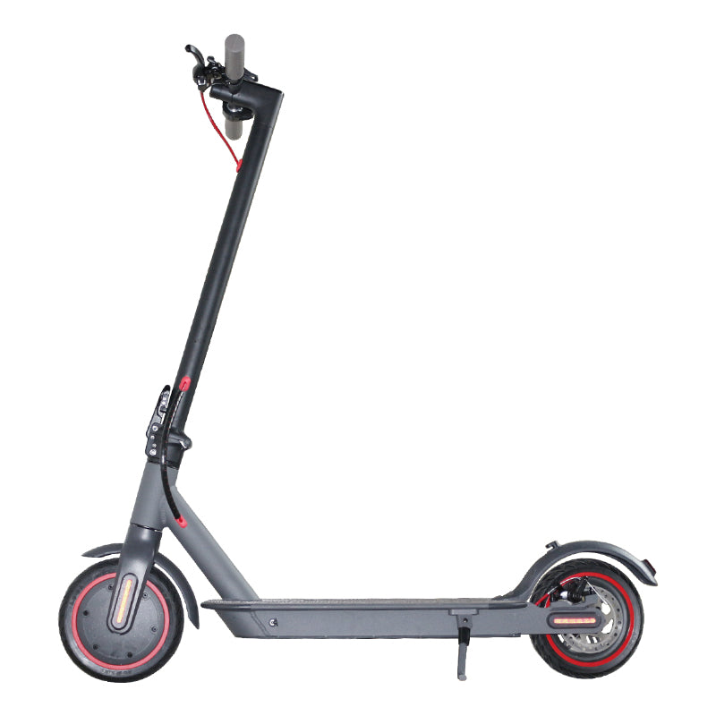 Trotineta electrica H7 trotinetă electrică off-road Greutatea netă: 13kg , aAutonomie : 30km Materialul cadru: aliaj de aluminiu Dimensiunea anvelopei: 8,5  Distanța parcursă pe o încărcare: 35km Greutatea brută: 15,2KG Putere: 350W Baterie: 7,5 ah
