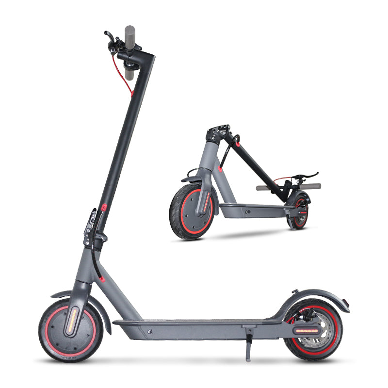 Trotineta electrica H7 trotinetă electrică off-road Greutatea netă: 13kg , aAutonomie : 30km Materialul cadru: aliaj de aluminiu Dimensiunea anvelopei: 8,5  Distanța parcursă pe o încărcare: 35km Greutatea brută: 15,2KG Putere: 350W Baterie: 7,5 ah