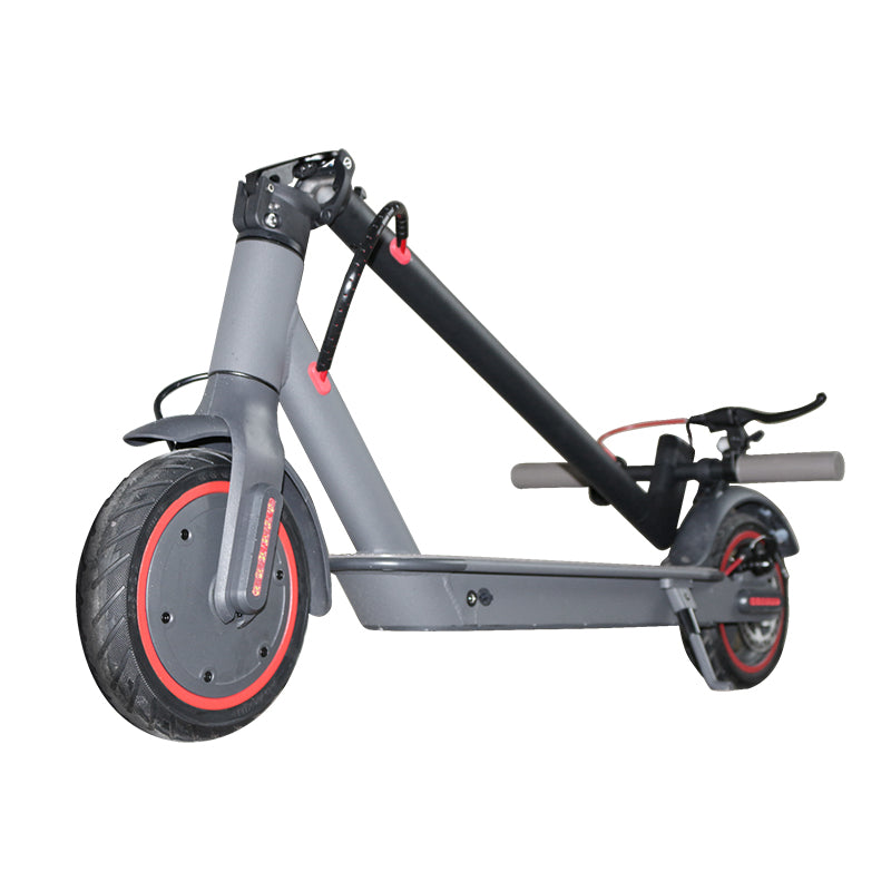 Trotineta electrica H7 trotinetă electrică off-road Greutatea netă: 13kg , aAutonomie : 30km Materialul cadru: aliaj de aluminiu Dimensiunea anvelopei: 8,5  Distanța parcursă pe o încărcare: 35km Greutatea brută: 15,2KG Putere: 350W Baterie: 7,5 ah