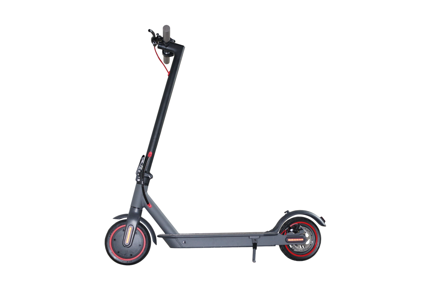 Trotineta electrica H7 trotinetă electrică off-road Greutatea netă: 13kg , aAutonomie : 30km Materialul cadru: aliaj de aluminiu Dimensiunea anvelopei: 8,5  Distanța parcursă pe o încărcare: 35km Greutatea brută: 15,2KG Putere: 350W Baterie: 7,5 ah
