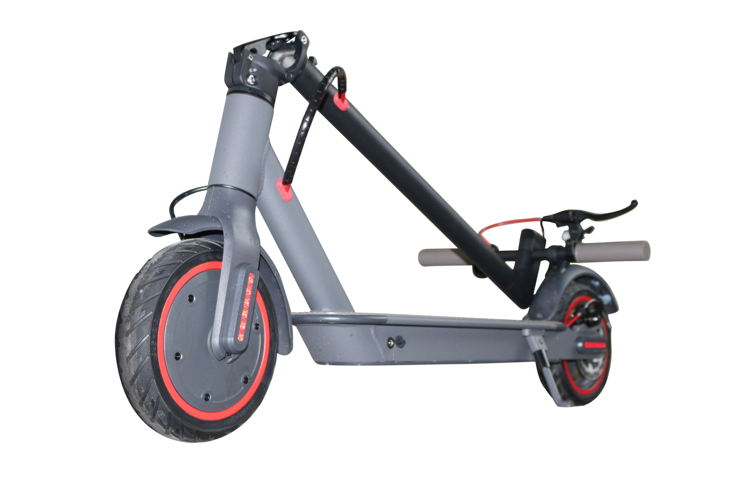 Trotineta electrica H7 trotinetă electrică off-road Greutatea netă: 13kg , aAutonomie : 30km Materialul cadru: aliaj de aluminiu Dimensiunea anvelopei: 8,5  Distanța parcursă pe o încărcare: 35km Greutatea brută: 15,2KG Putere: 350W Baterie: 7,5 ah